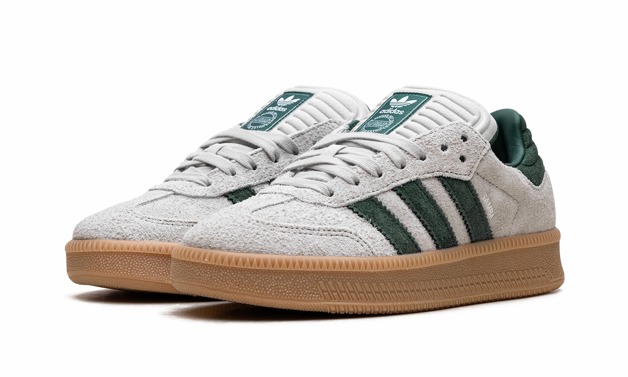 Samba XLG "Putty Grey Collegiate Green" Run Meet Nordic Soft