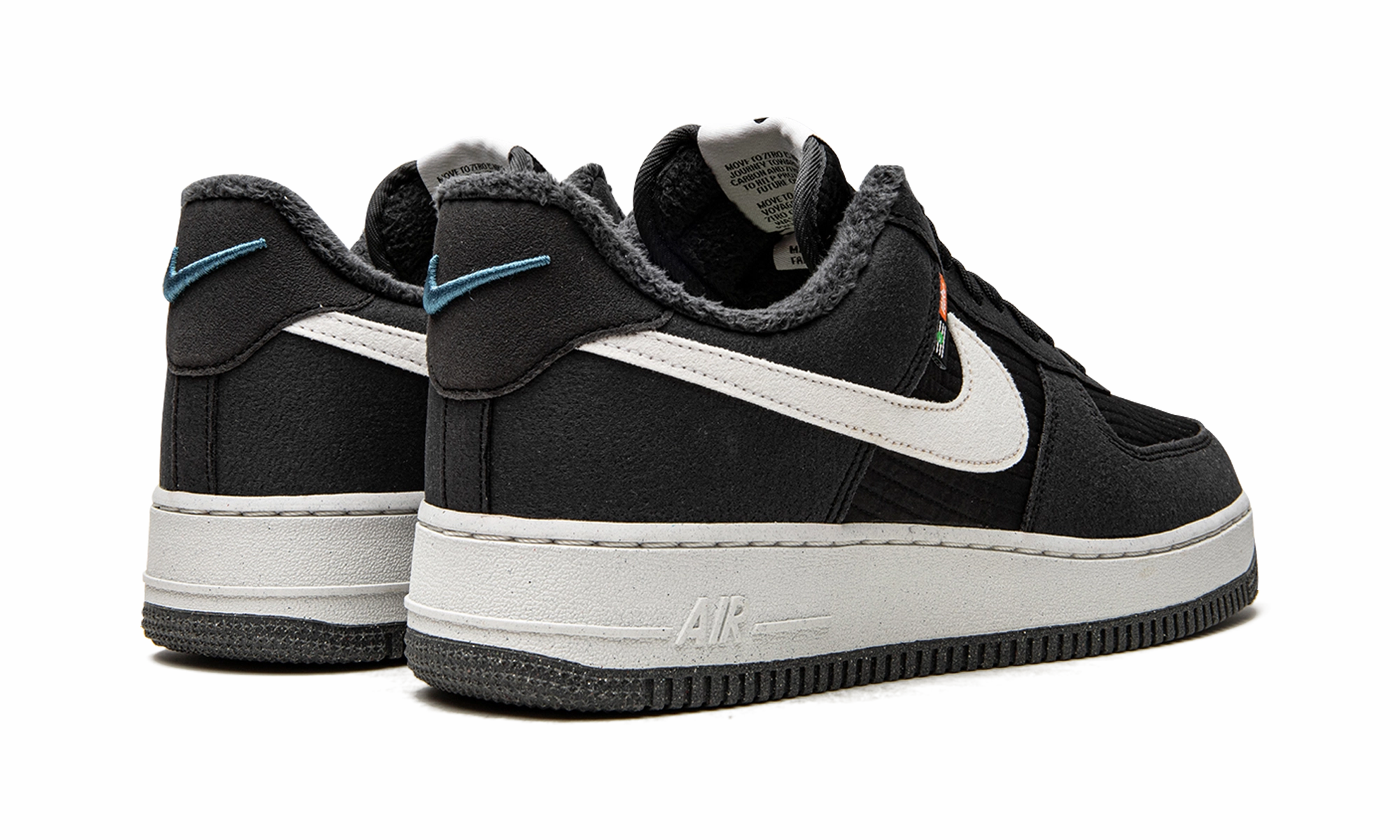 Soft Build LaceUp Air Force 1 '07 LV8 NN "Toasty - Black / White"