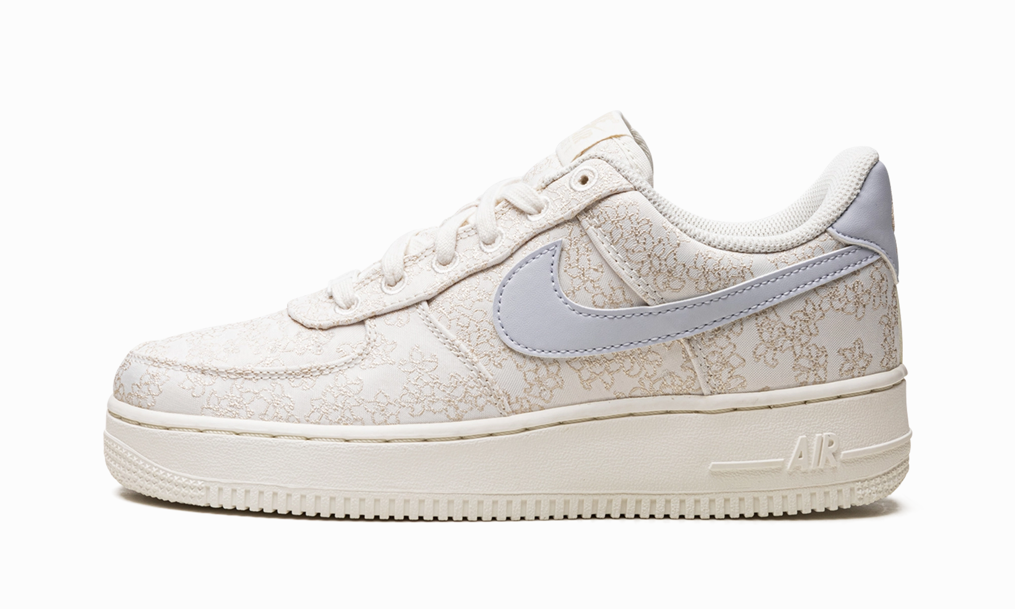AIR FORCE 1 '07 SE JACQ WMNS "Flower Embroidery" Bounce Back Midsole casual outing