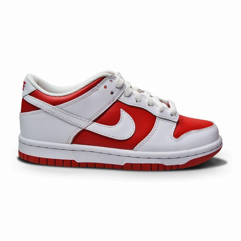 On Feet Nike Dunk Low (GS)  "University Red"