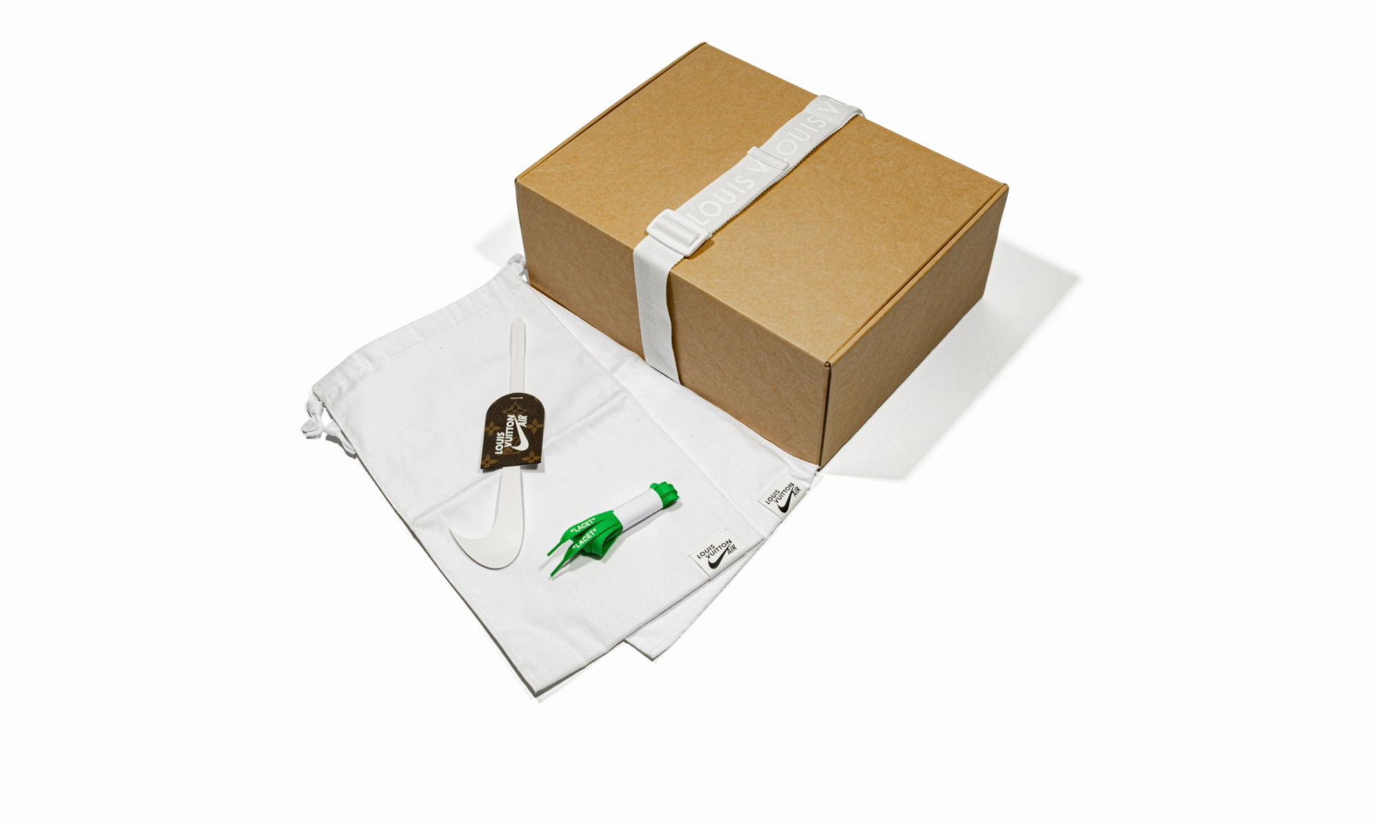 Easy Pairing Louis Vuitton Air Force 1 Low "Virgil Abloh - White/Green"