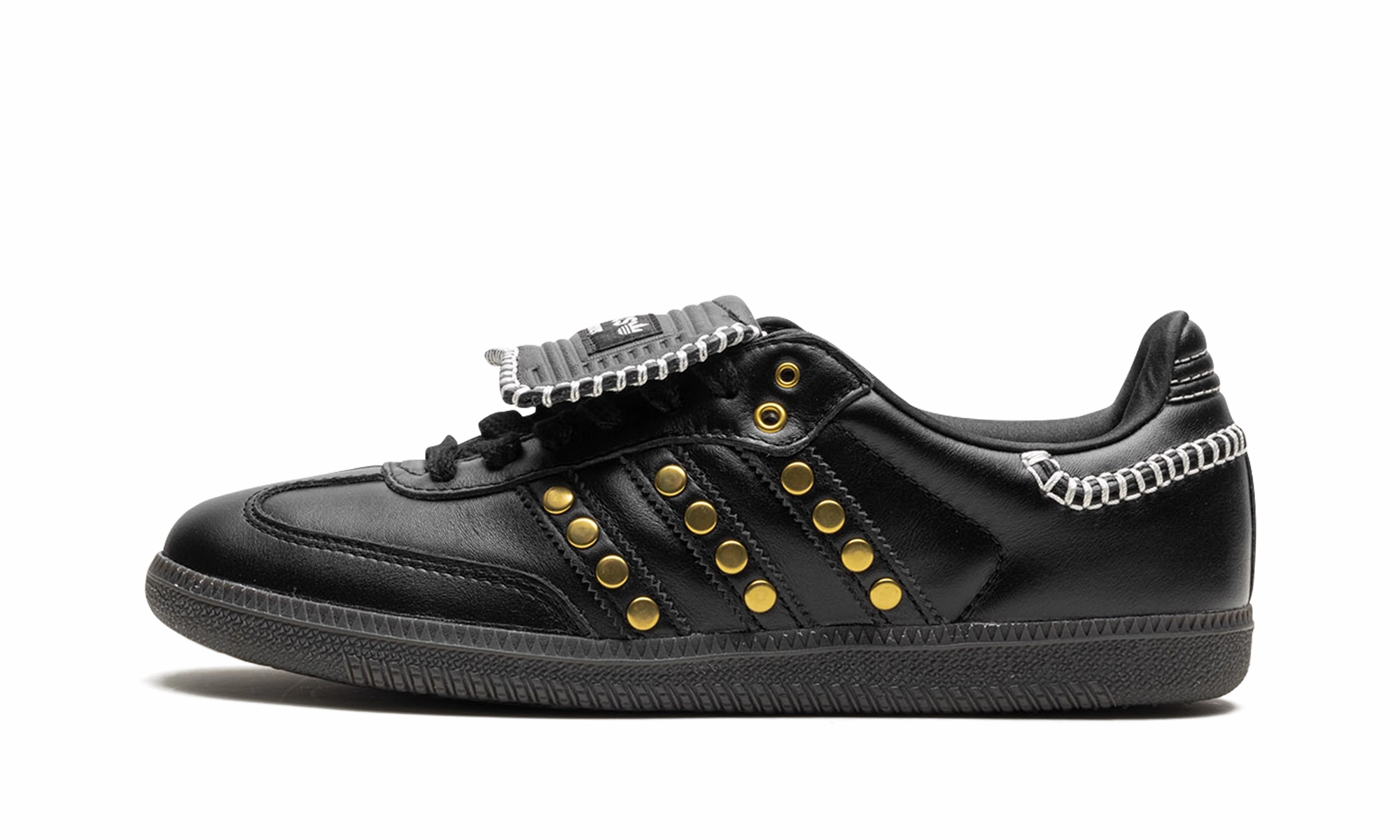 Flex Step High Step Samba "Wales Bonner - Studded Pack - Black"