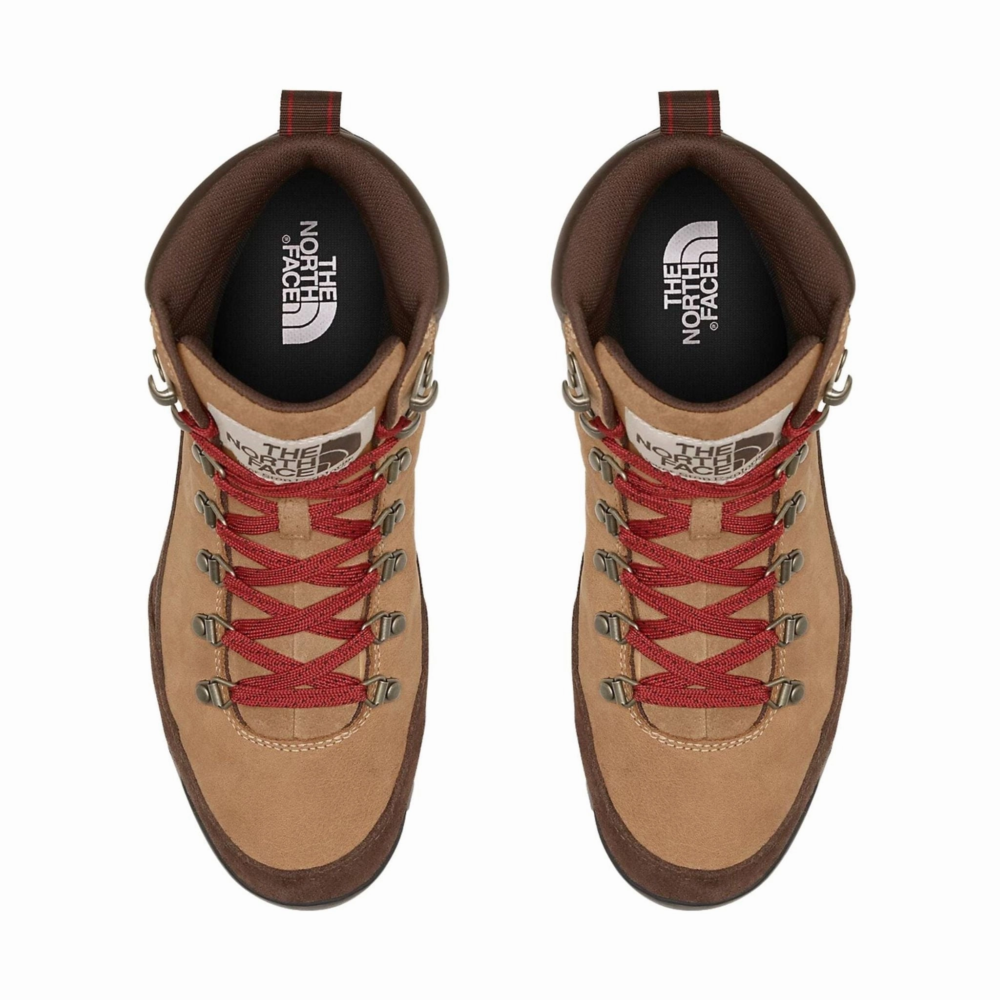 Casual Elegance The North Face Men's Back To Berkeley IV Leather Waterproof Boots - Almond Butter/Demitasse Brown