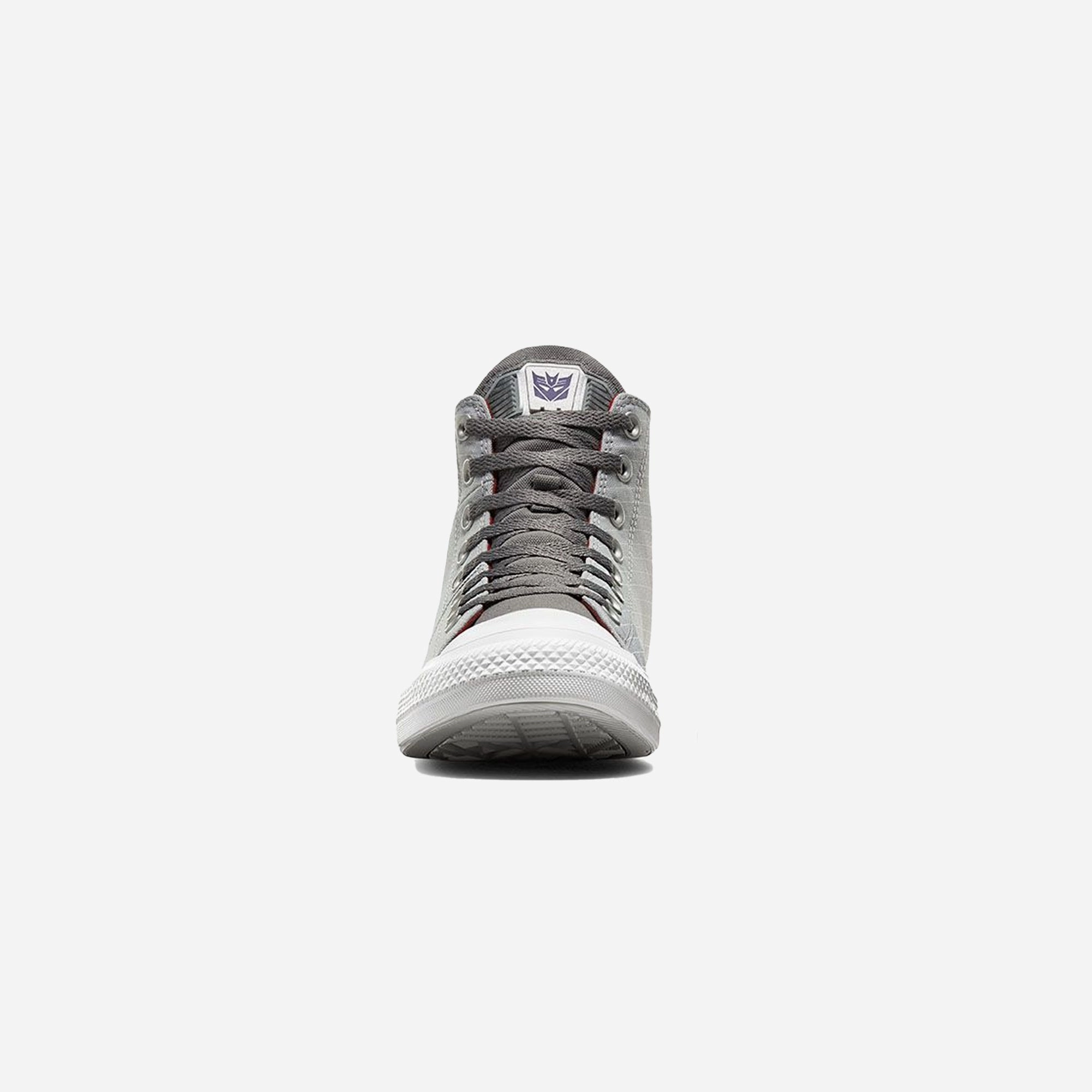 Converse | x TRANSFORMERS CHUCK TAYLOR ALL STAR { GREY/COURT PURPLE/MULTI Low Top Profile Rollbar Stability Controls