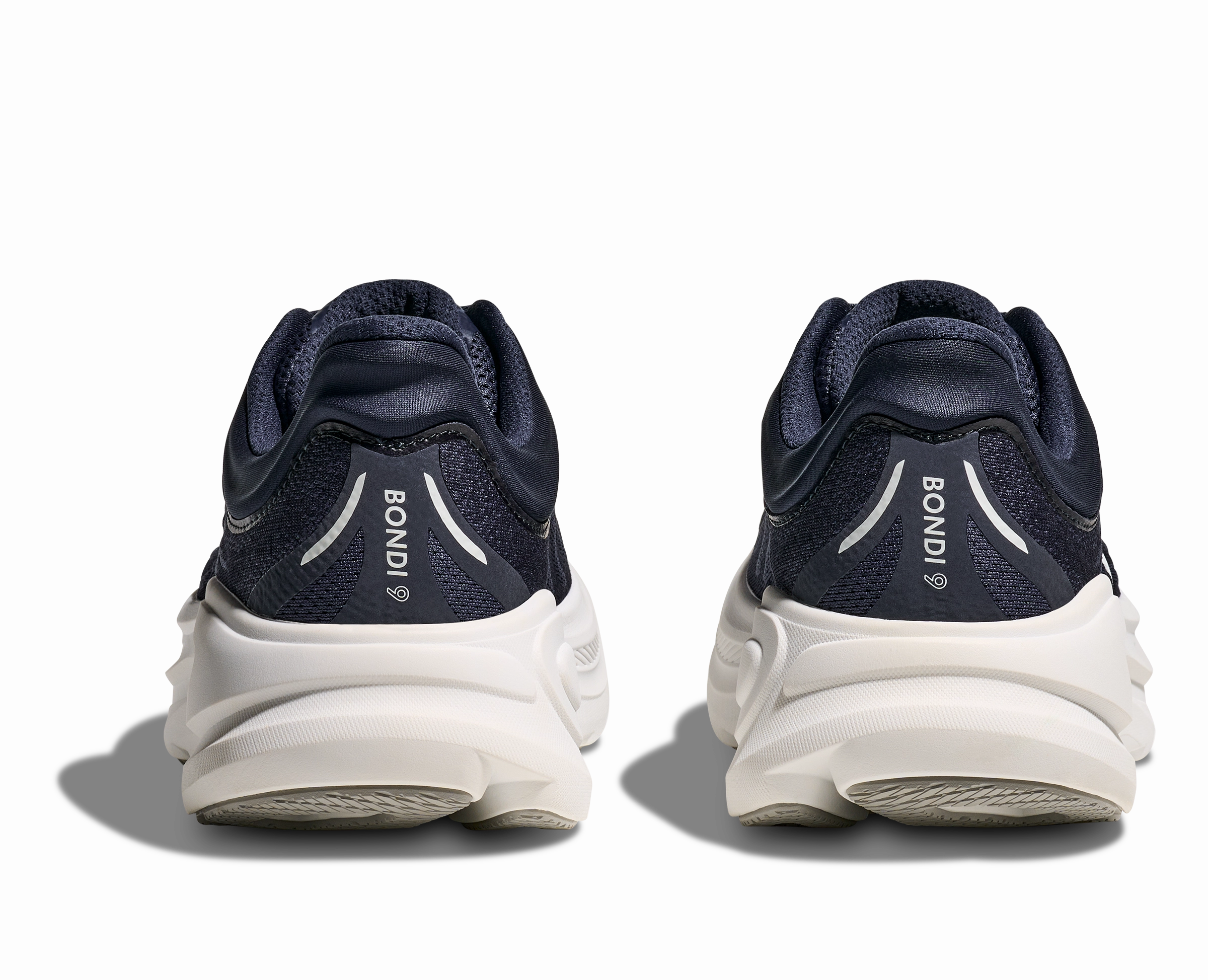 Men's Bondi 9 - Varsity Navy / White Smooth Balance Long distance