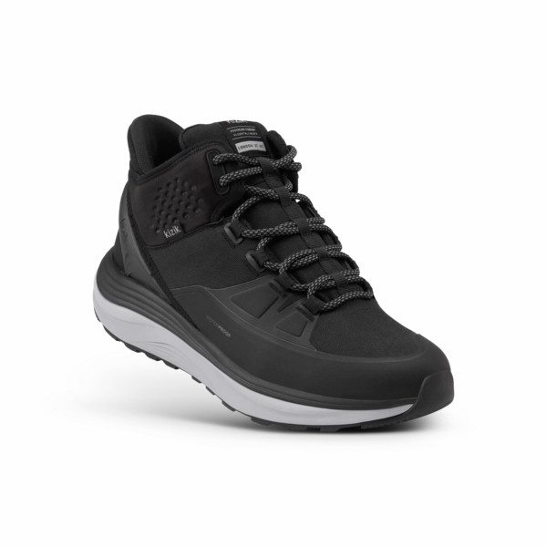 Men's London AT Mid Waterproof - Black / Alloy Mesh Upper Breathable Active Nomad