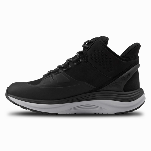 Stable Support Weekend Camping Mud Resistant Urban Commute Men's London AT Mid Waterproof - Black / Alloy