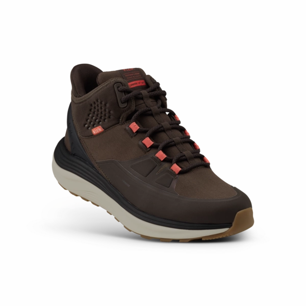 Men's London AT Mid Waterproof - Mole / Whitecap Gray Chunky Sole Elastic Ankle