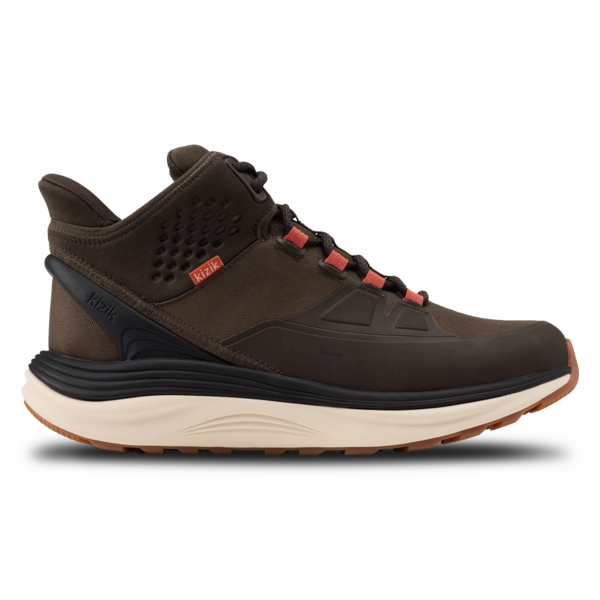 Cushioned Step Winter Walker Men's London AT Mid Waterproof - Mole / Whitecap Gray