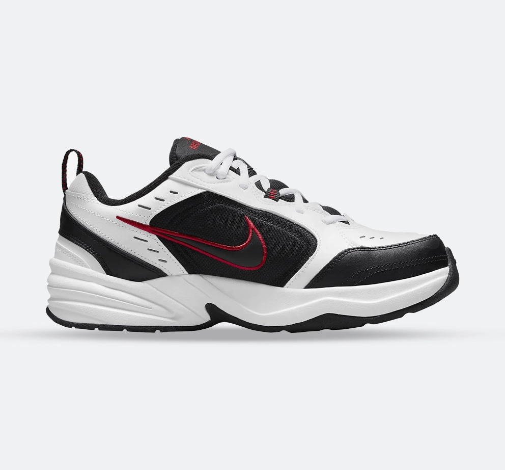 High Density Foam Layer Adaptive Motion Men's Wide Fit Nike 416355-101 Air Monarch Iv Training Shoes