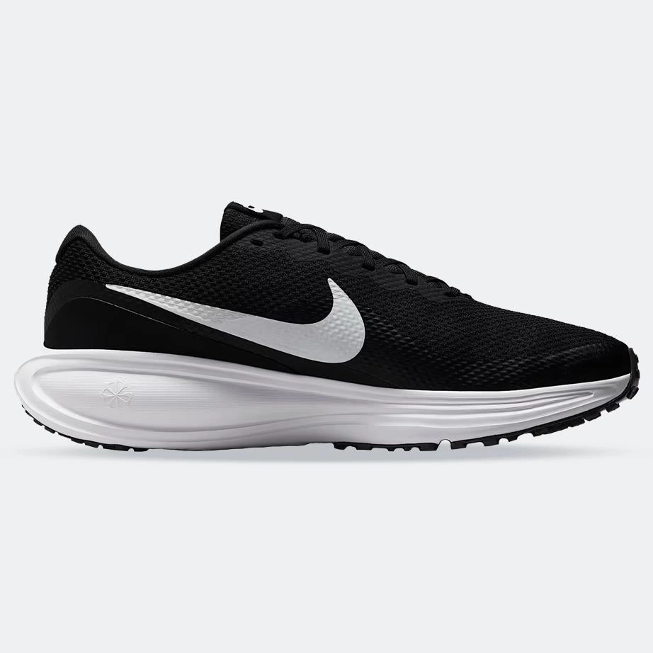 Men's Wide Fit Nike HQ1996-001 Revolution 8 Running Trainers Airflow Vents AdjustableStrap