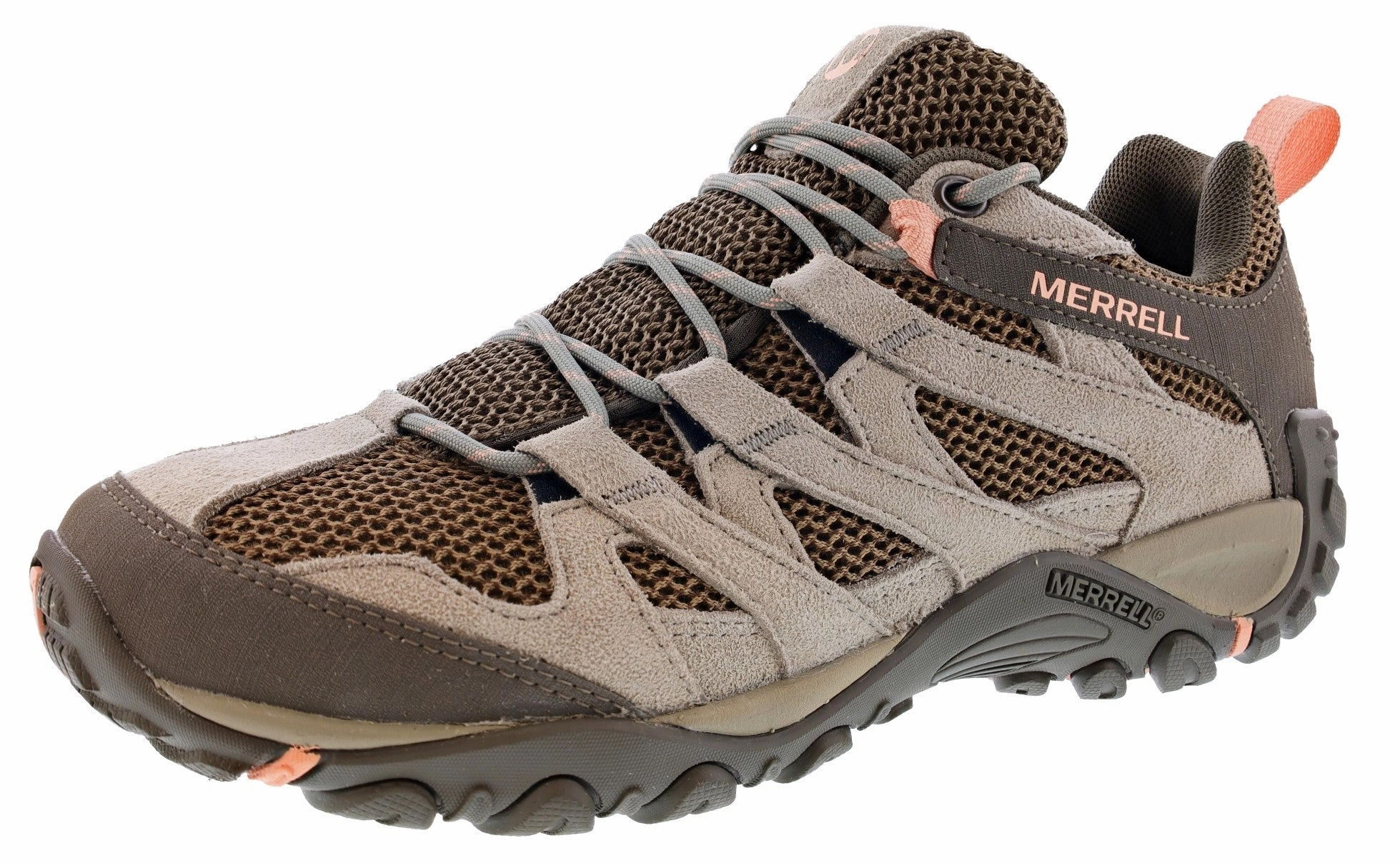 Fitness - partner Merrell  Alverstone Suede Upper Hiking Trail Running Shoes Women's Responsive Footwear
