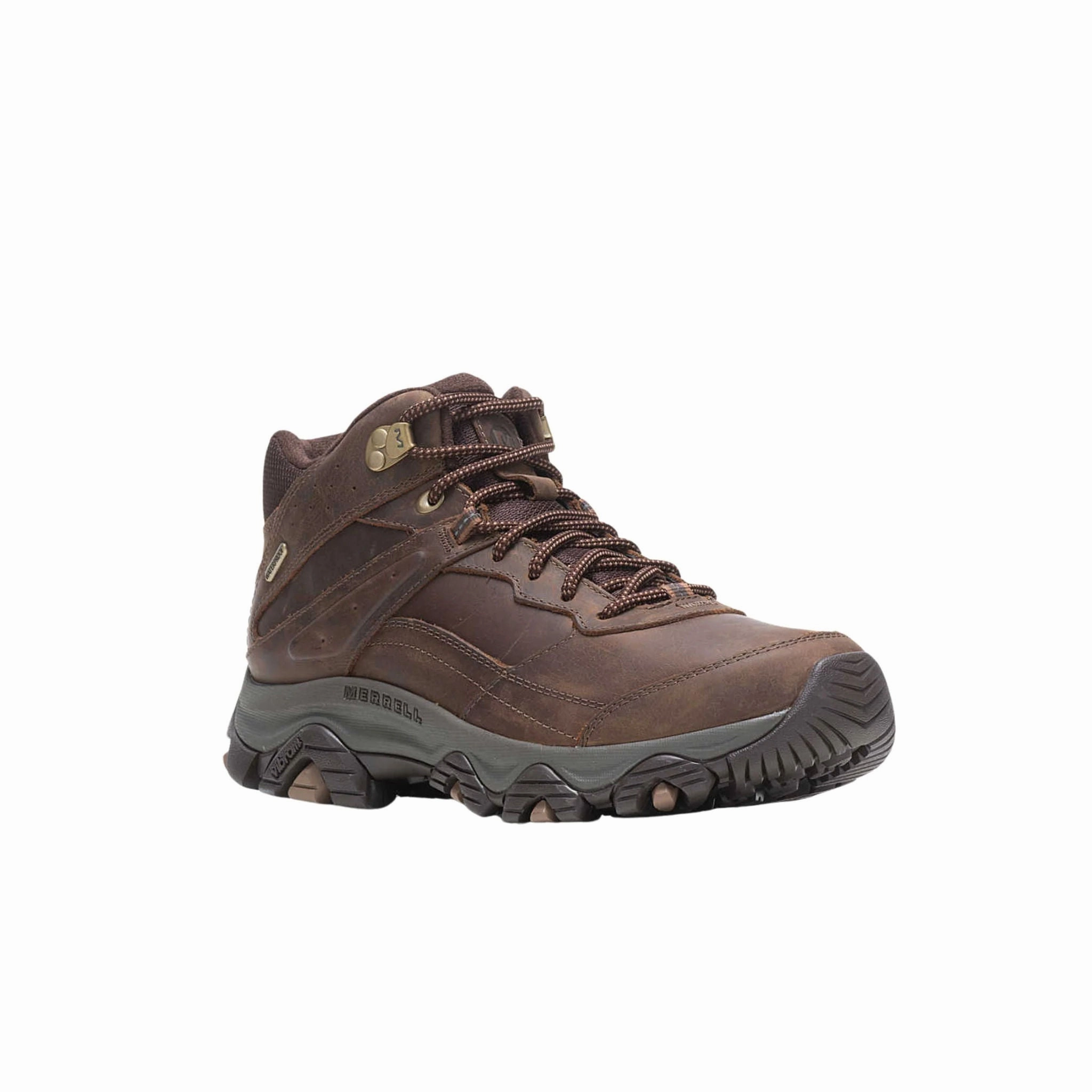 Merrell Men's Moab Adventure 3 Mid Waterproof Boots - Earth anti-odor Insulated Comfort