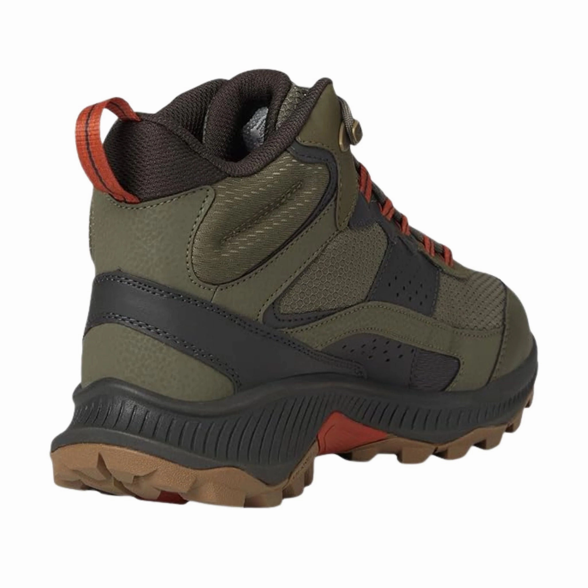 Eco Material River Crossing Merrell Men's Speed Strike 2 Mid Waterproof Hiking Boots - Olive