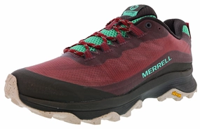 Merrell Moab Speed Hiker Trail Running Shoes Women's Sports Footwear Pressure Distribution Tech Lightning Lacing System