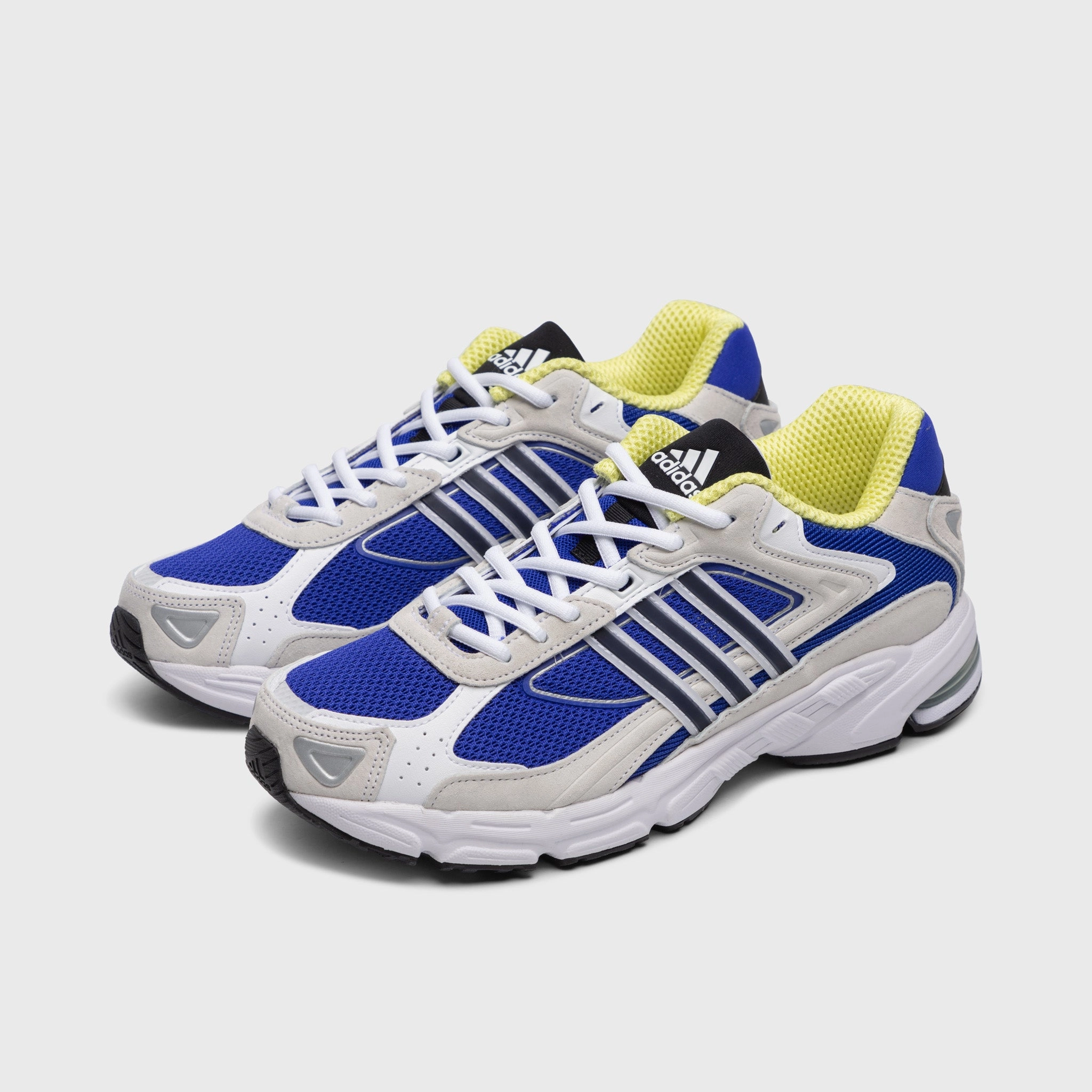 adidas Originals Response CL White / Blue - Yellow Lace System Supportive arch