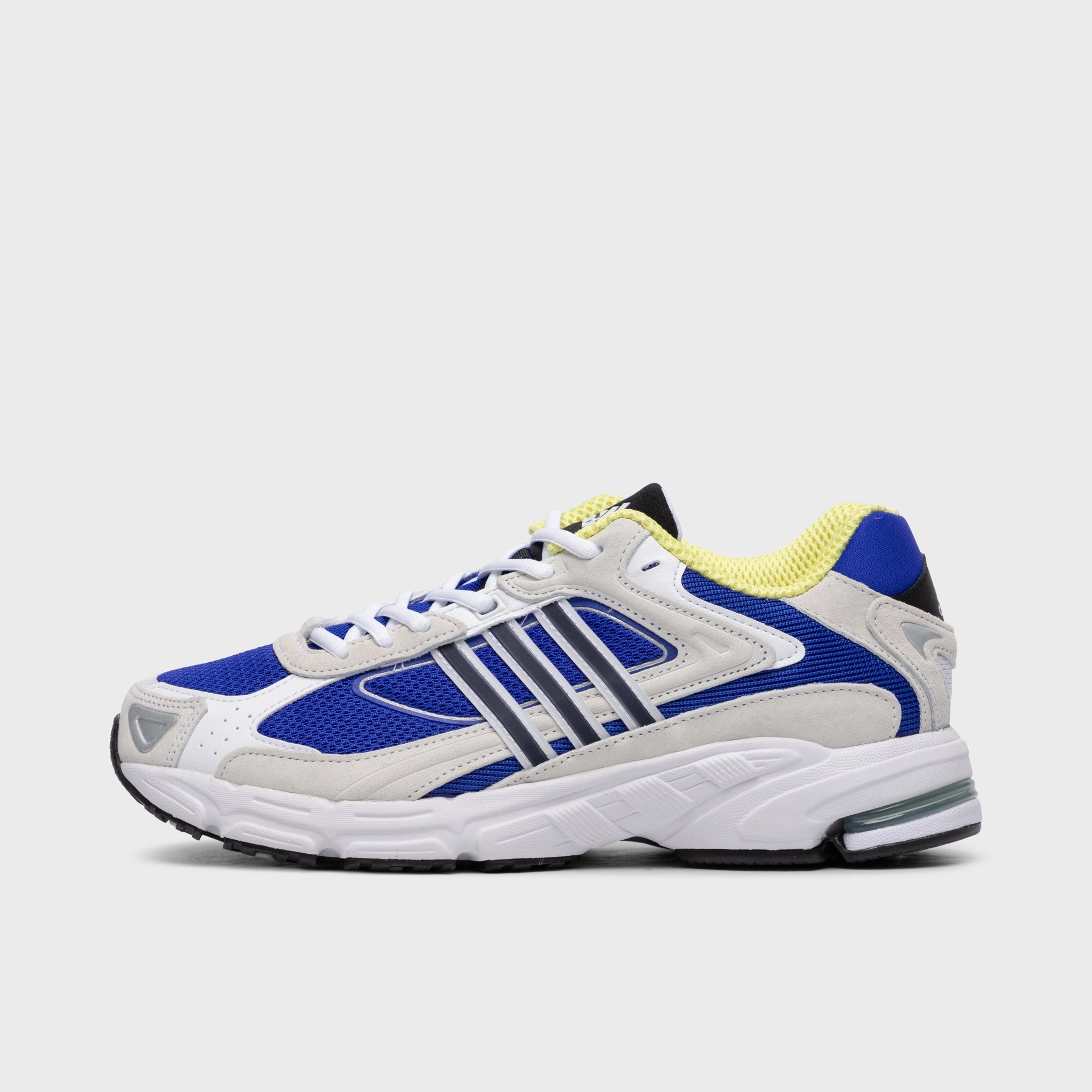 adidas Originals Response CL White / Blue - Yellow Impact Resistant Foam