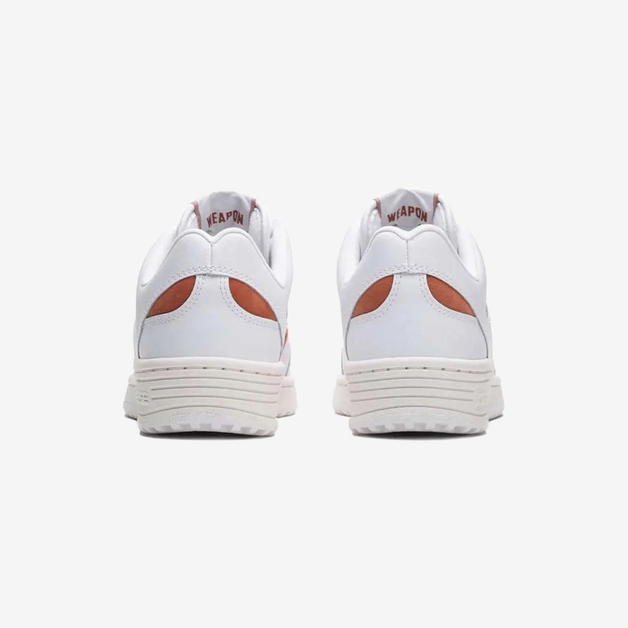 Converse | WEAPON LEATHER { WHITE/RED Low Drop Profile High Support