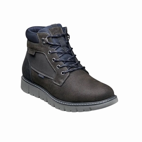 Rain Shield Nunn Bush Men's Karnak Plain Toe Boots - Charcoal