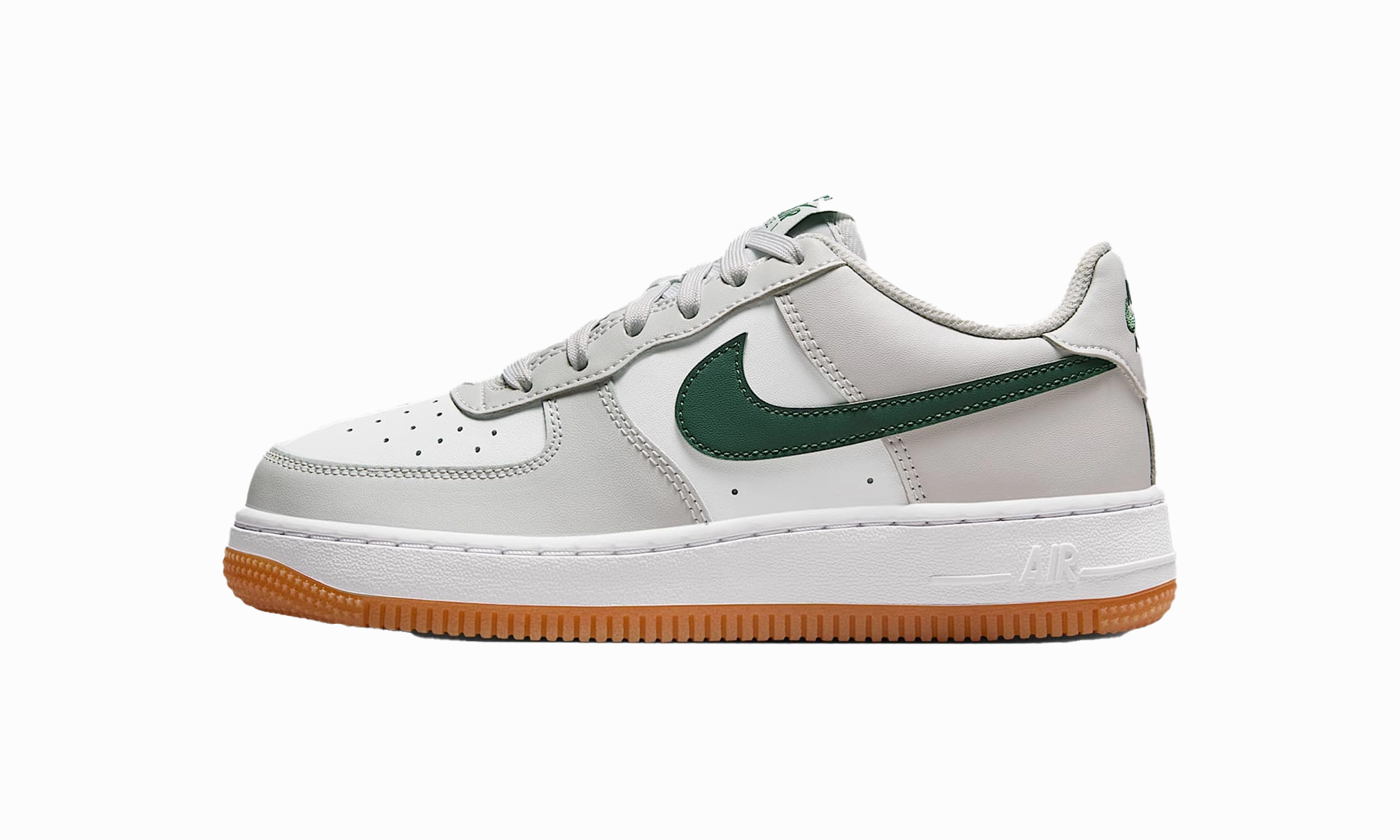 TPUOutsole Responsive cushioning Air Force 1 Low GS "Photon Dust Fir Gum Medium Brown White"