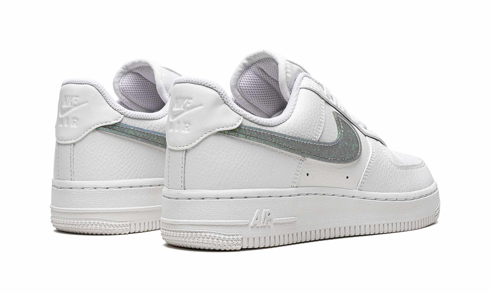 Textured Grip Pattern AIR FORCE 1 '07 ESS WMNS "Glitter Swoosh"