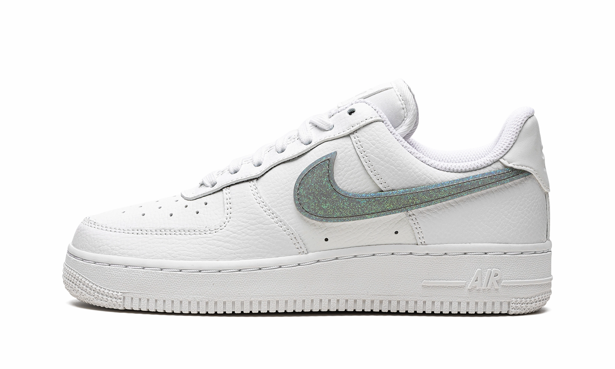 AIR FORCE 1 '07 ESS WMNS "Glitter Swoosh" Clear Hike Edge Appeal