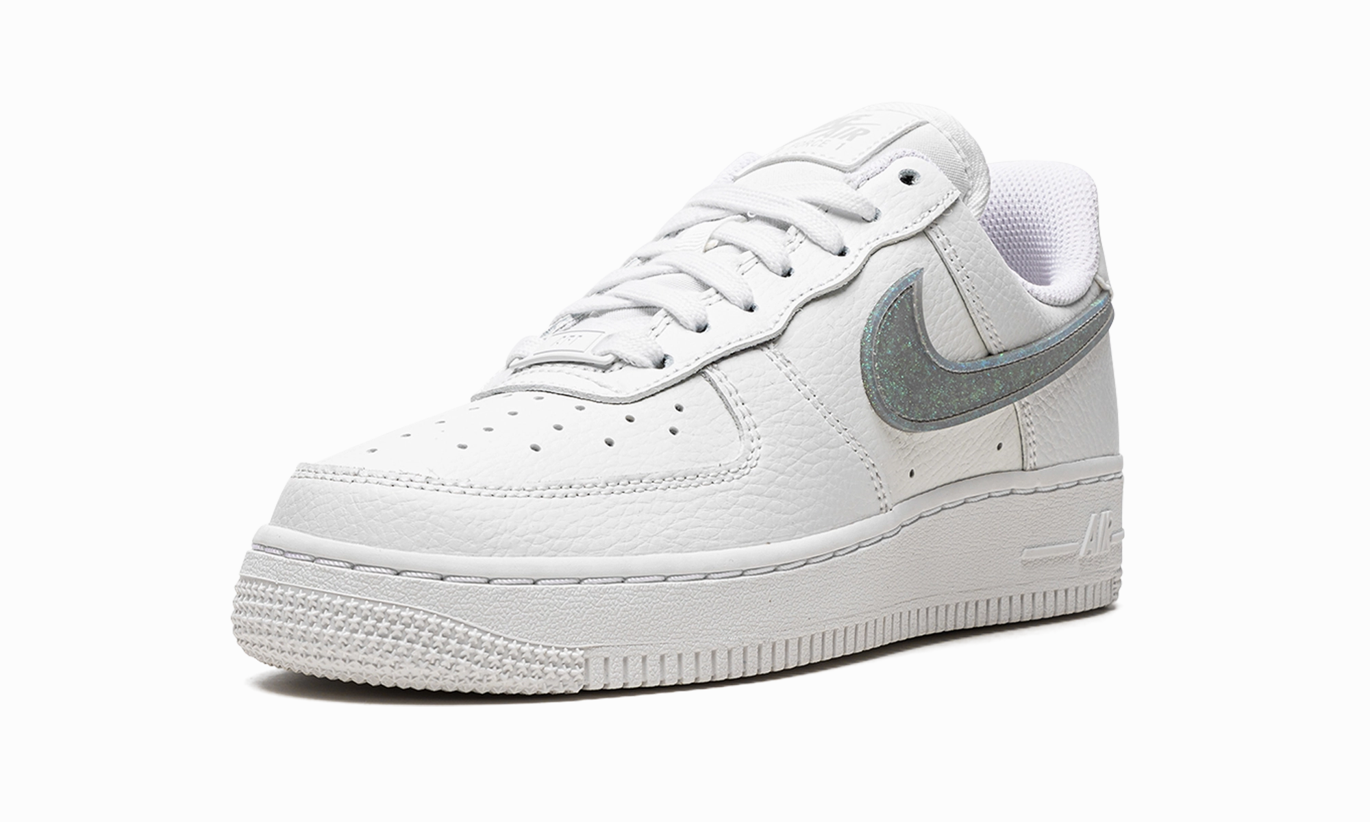 AIR FORCE 1 '07 ESS WMNS "Glitter Swoosh" Mid Top Design