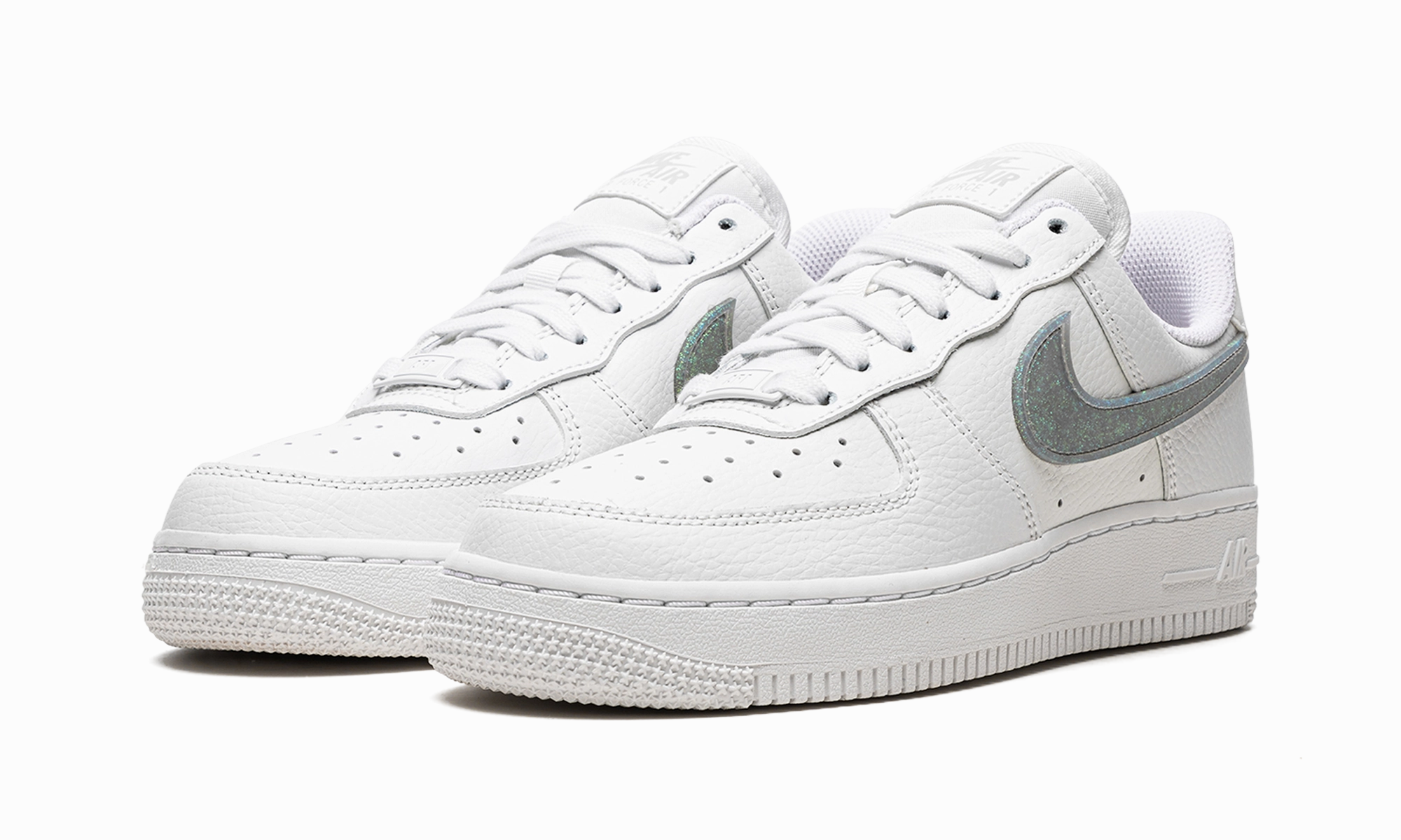 AIR FORCE 1 '07 ESS WMNS "Glitter Swoosh" Anti Microbial Treatment