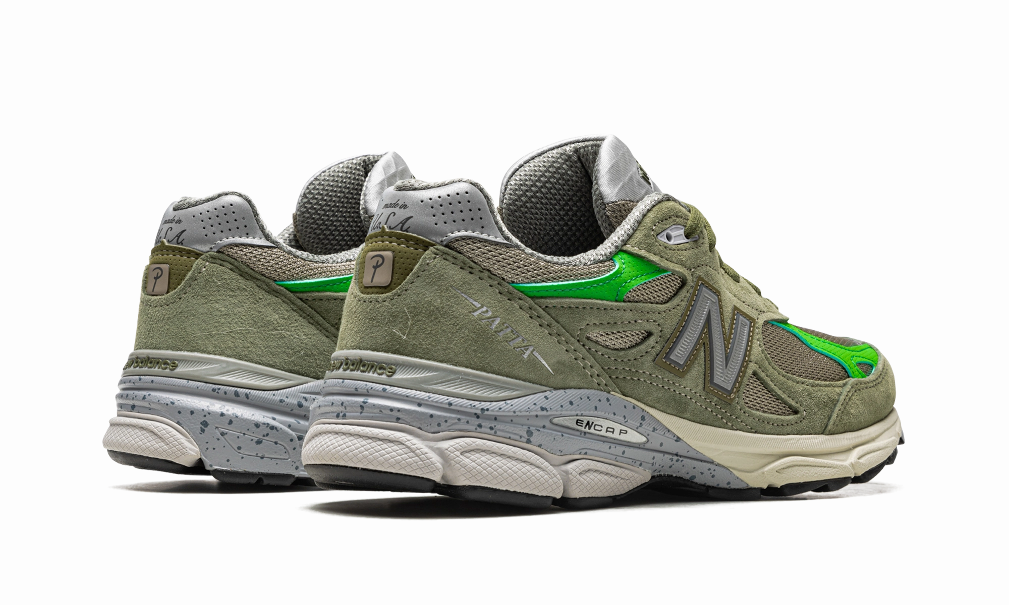 990 V3 "Patta" Secure Heel Lock foam - midsole - cushioning - softness shoes