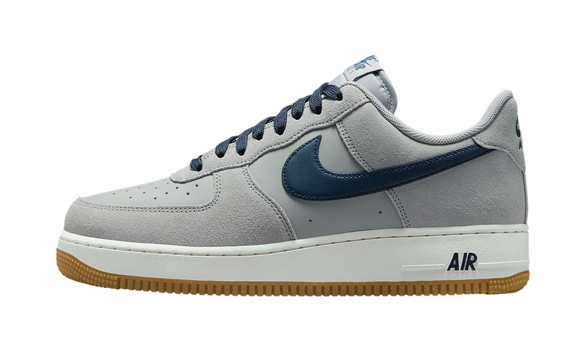High Traction Outsole Air Force 1 Low "Light Smoke Grey Navy"