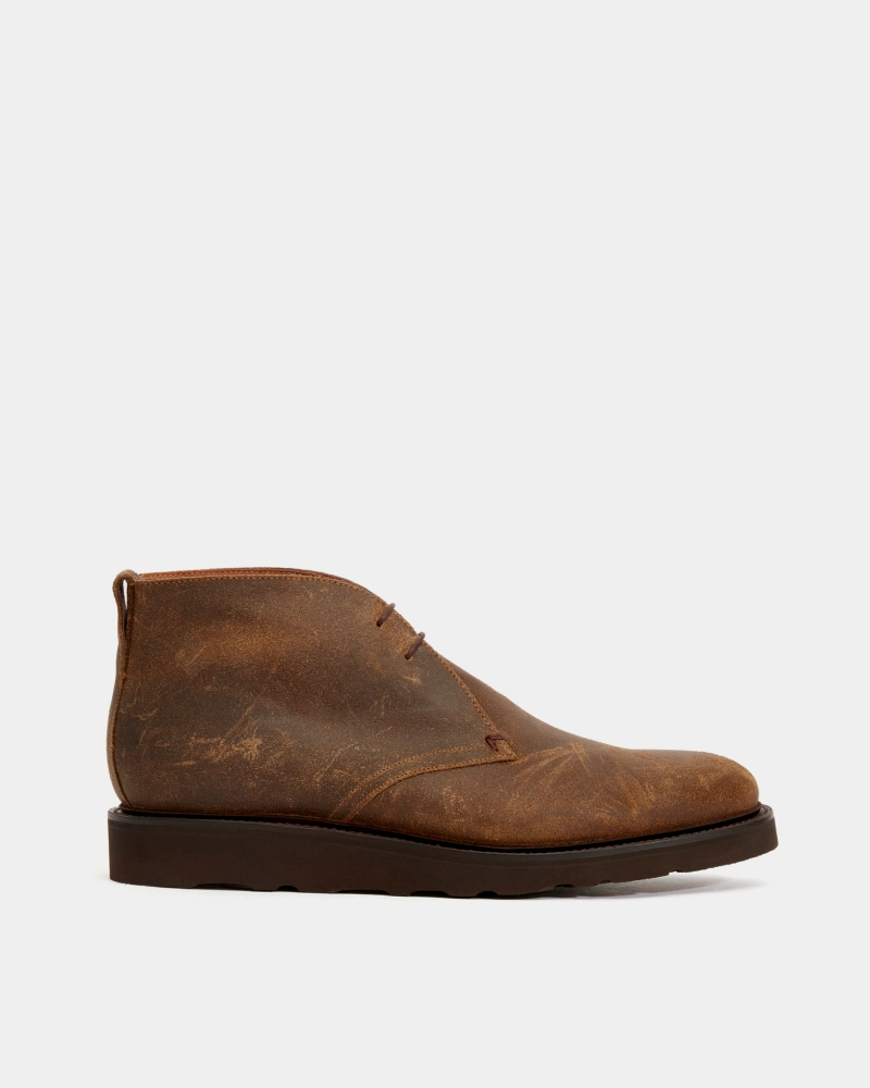 Smooth Wear Quiet Traction Mole Waxed Waterproof Lightweight Chukka Boot