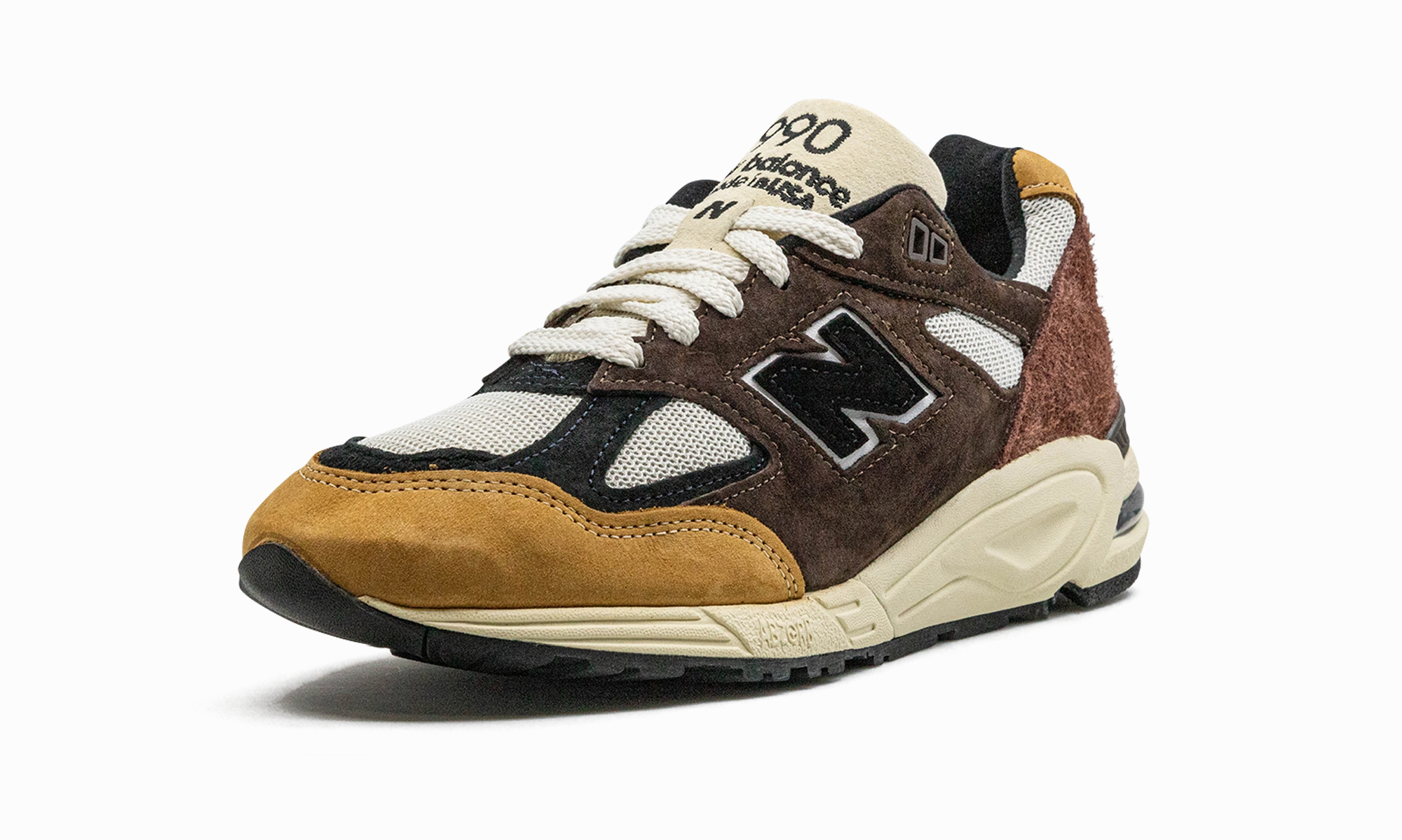 990v2 "Made In USA - Brown" custom - made running shoes