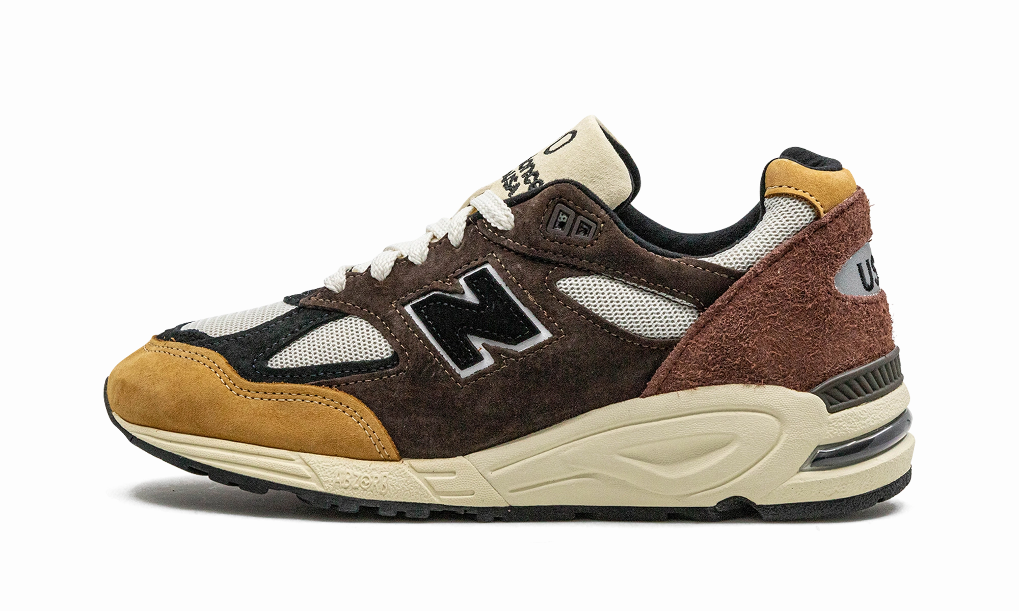 990v2 "Made In USA - Brown" Comfort collar padding Shock Absorption Cushion