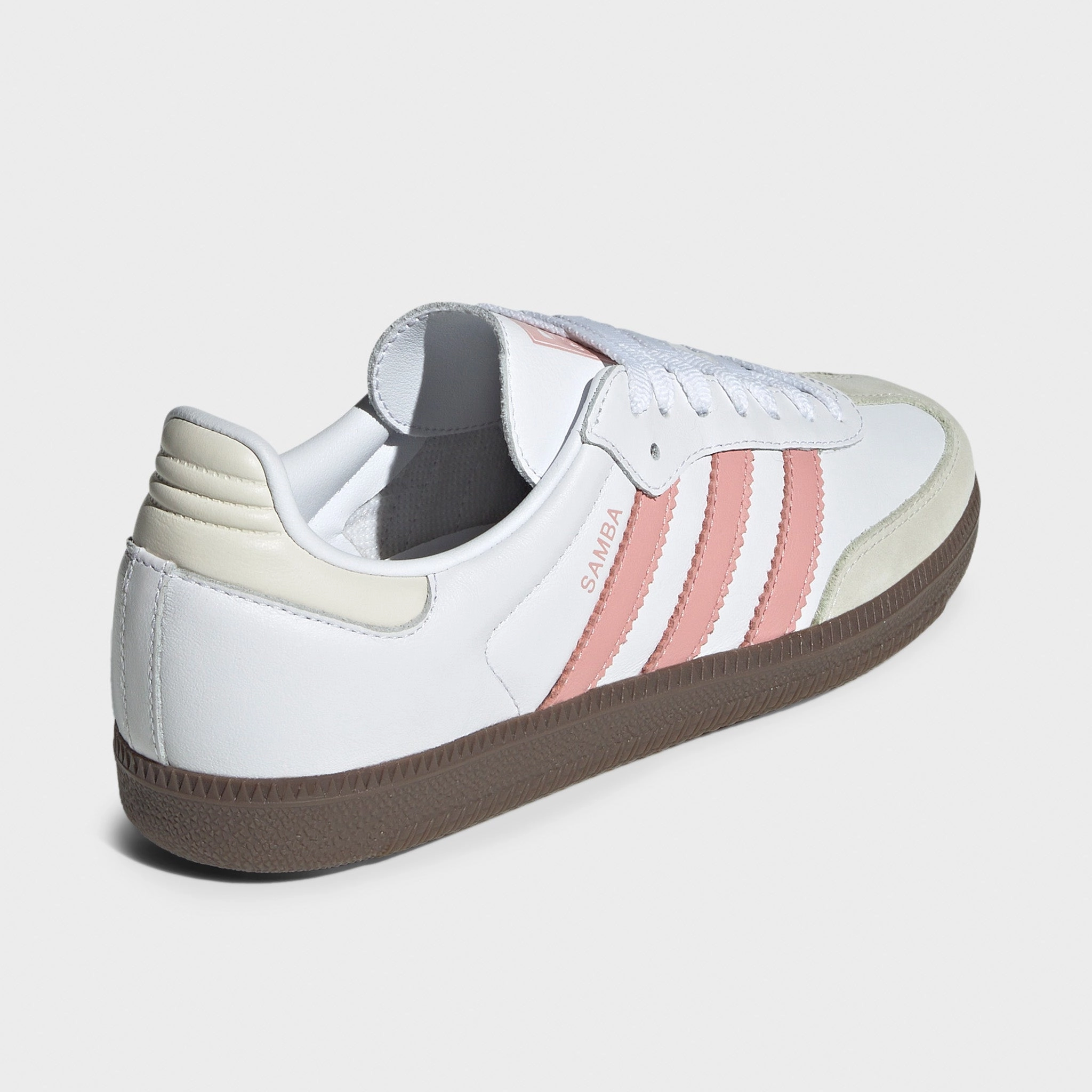 Anti Fatigue Rugged Traction adidas Women's Samba OG White / Wonder Mauve - White