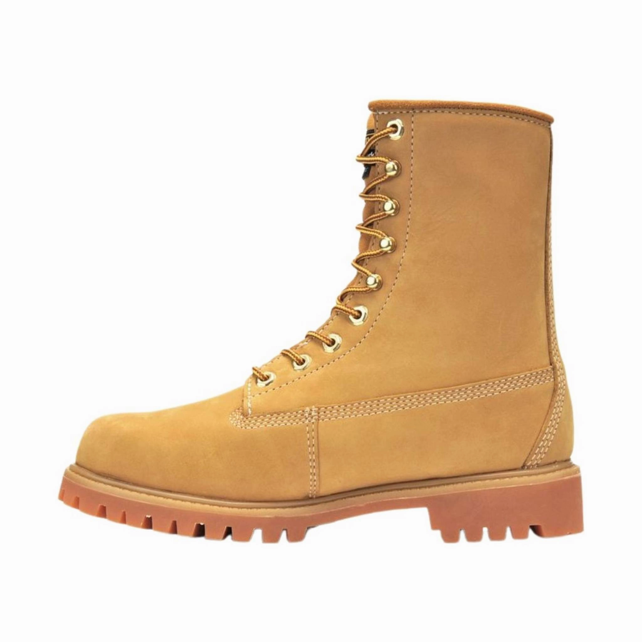 Carolina Men's Journeyman 8 Inch Soft Toe Waterproof Work Boot - Wheat Comfort And Durability