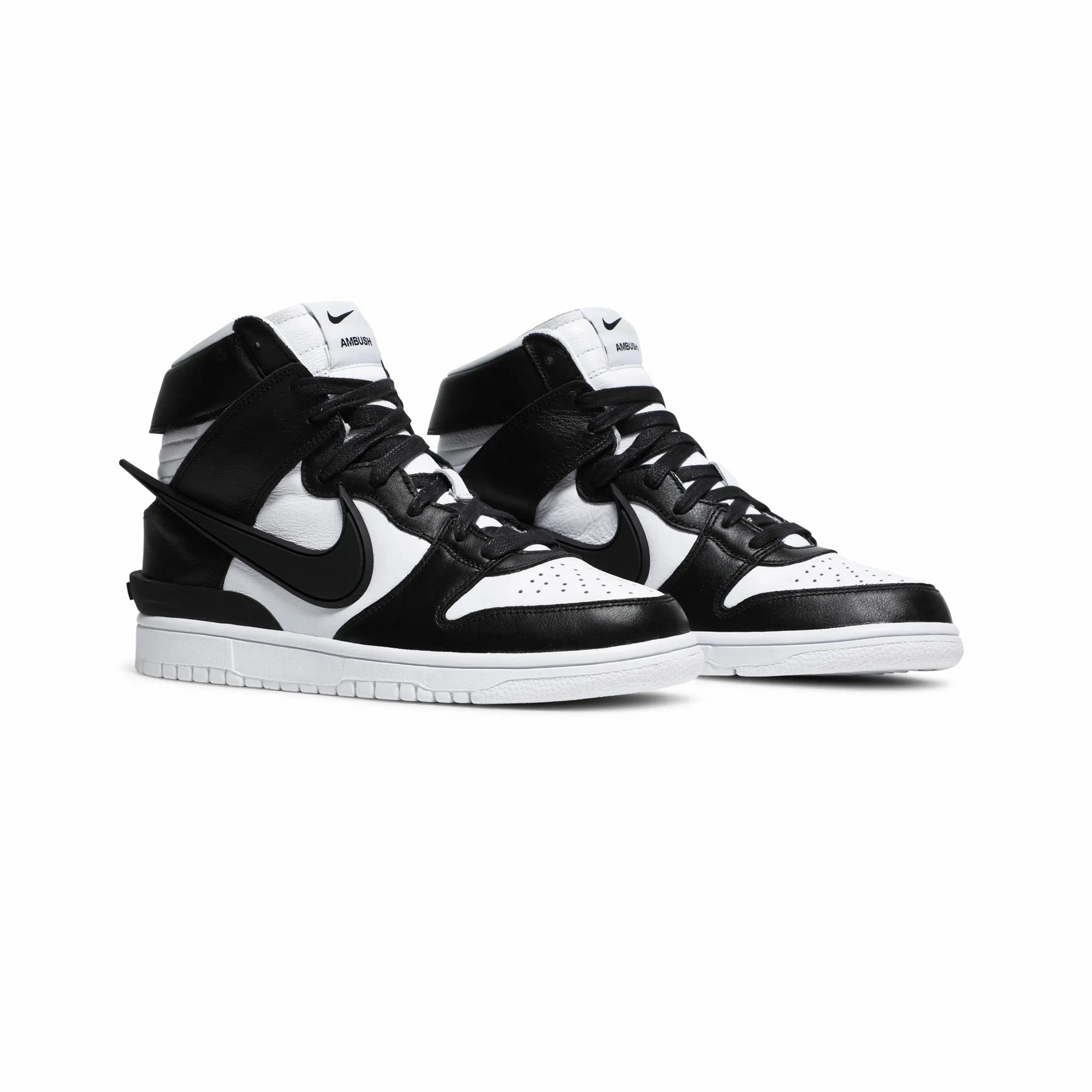 Dunk High x Ambush 'Black White' Elasticized Ankle Support Heat dissipation