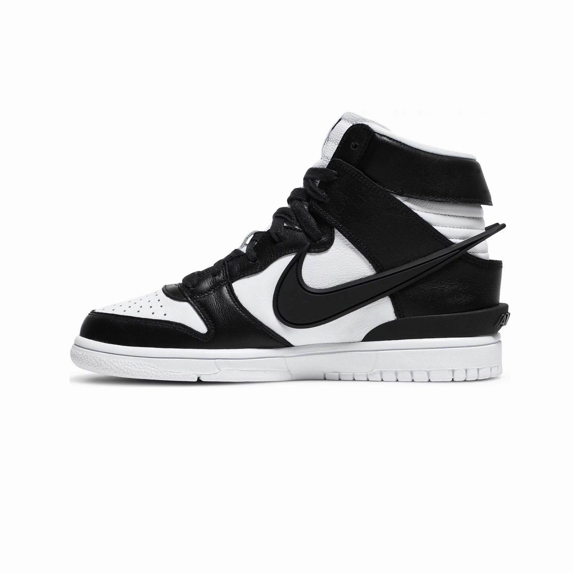 Dunk High x Ambush 'Black White' Stretch Laces Path Stroll