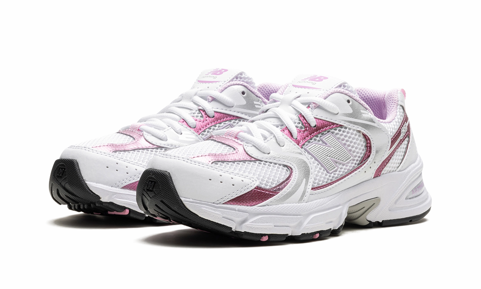 530 GS "White Pink Sugar" Energy Redirecting Stud Configuration Durable Outsole