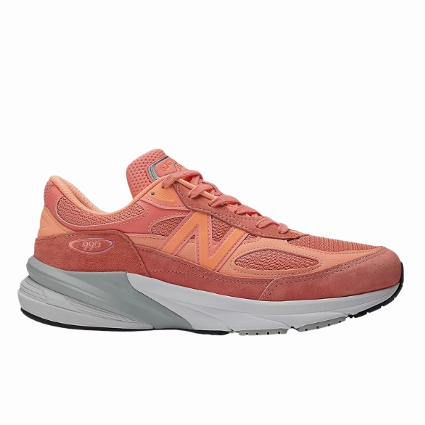 Dynamic Heel Counter New Balance Unisex 990v6 Rose