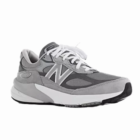 New Balance Women's 990 v6 Wide Grey Sustainable Manufacturing