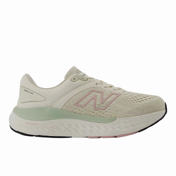New Balance Women's Fresh Foam X 1540v4 Wide Beige Torsion Response Midsole evening run shoes