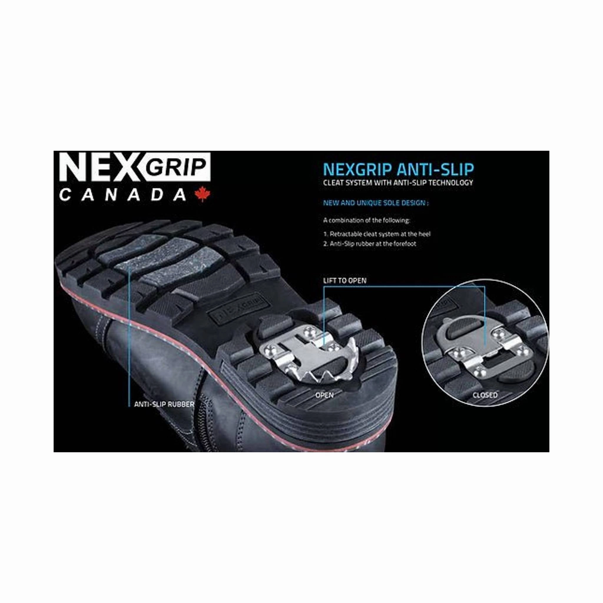 NEXGRIP Men's Ice Victor - Black Olive Padded Liner