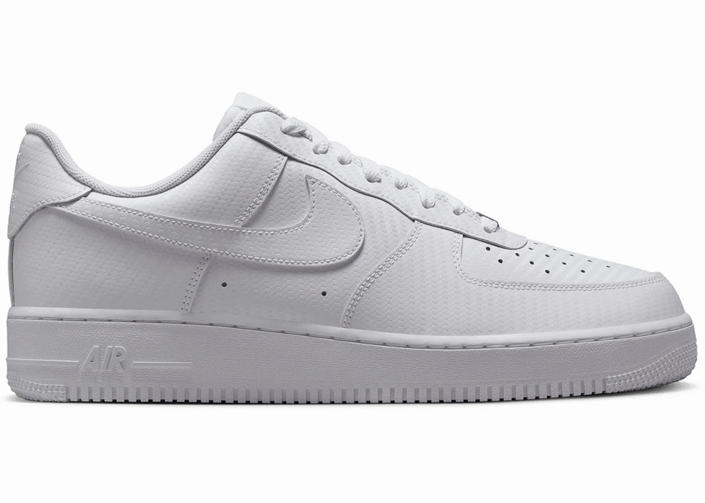 Nike Air Force 1 Low '07 Lv8 White Carbon Fiber Comfort Function
