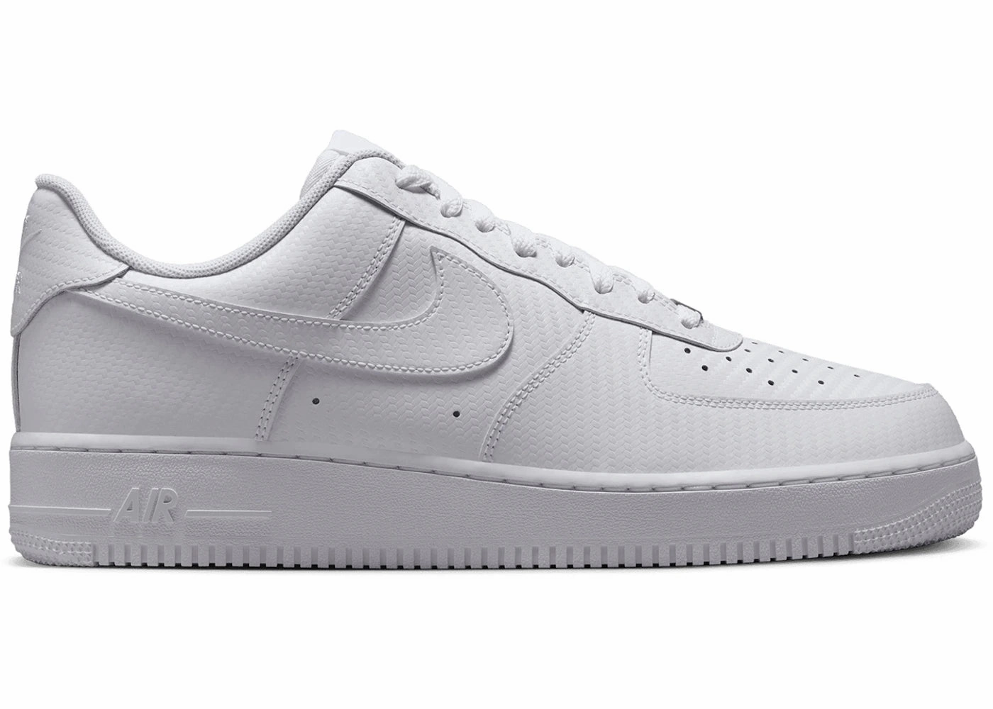 Nike Air Force 1 Low '07 Lv8 White Carbon Fiber Sand Hike