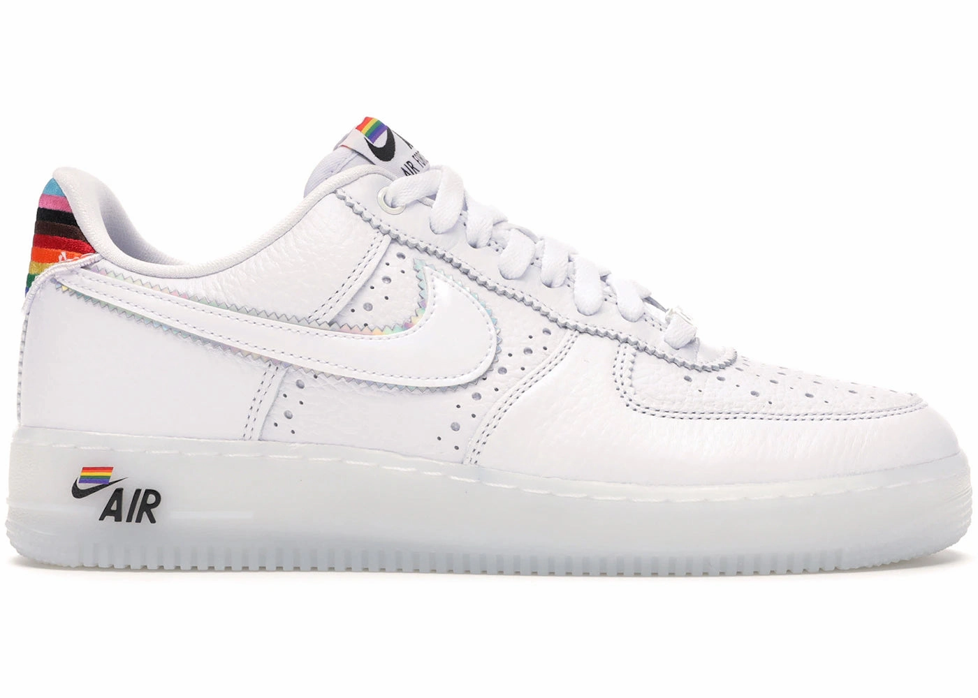 Cushioned Step Flex Feel Nike Air Force 1 Low Be True (2020)