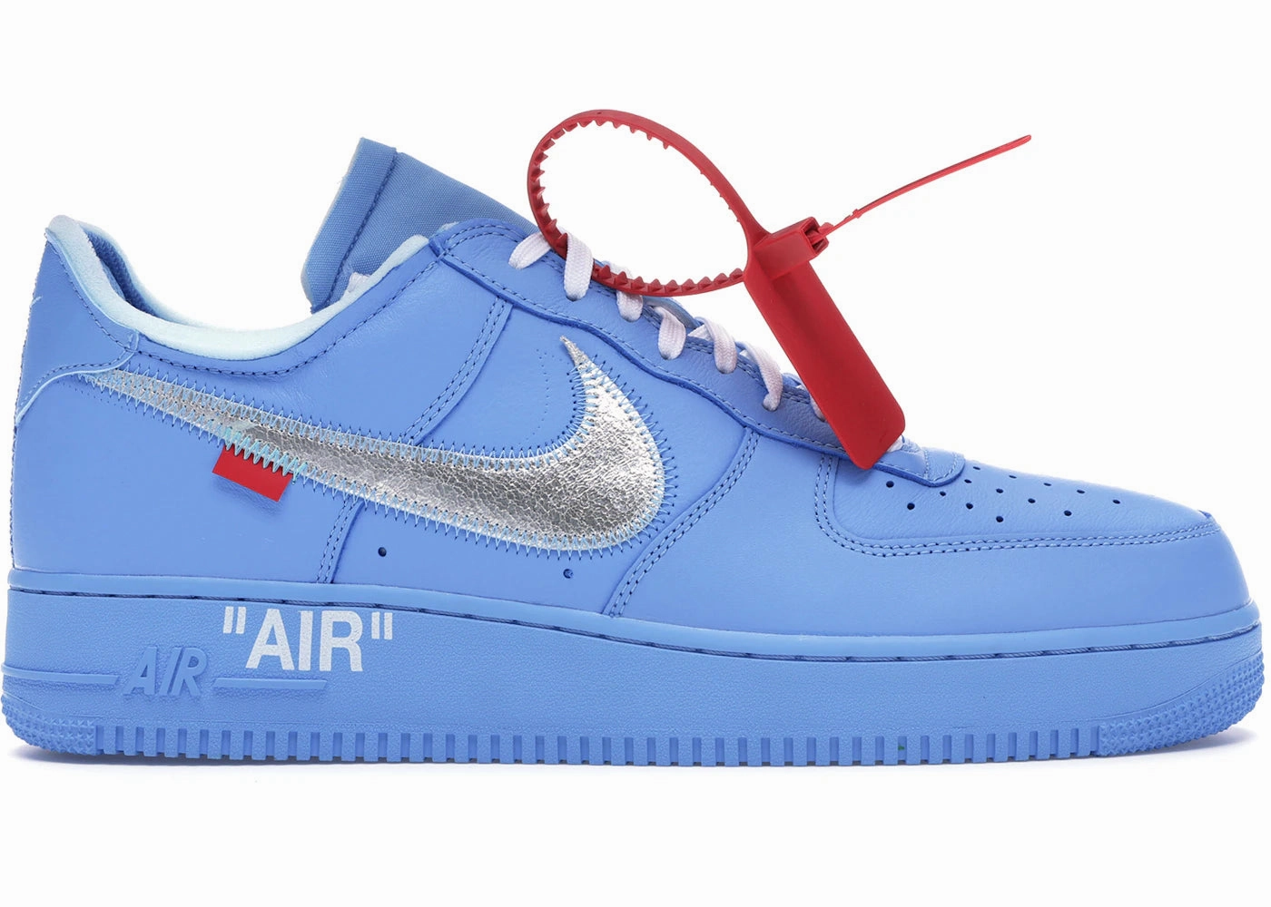 Nike Air Force 1 Low Off-White Mca University Blue Breathable Canvas