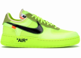 Nike Air Force 1 Low Off-White Volt Stacked Heel