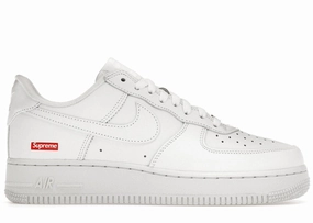 Nike Air Force 1 Low Supreme White Midsole Support Wear Easy