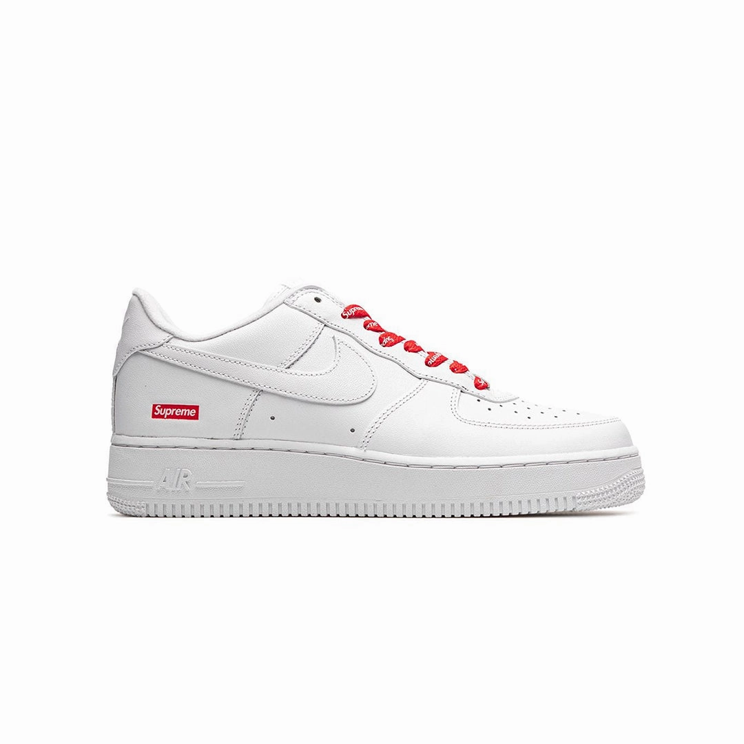 Nike Air Force 1 Supreme Low Box Logo White Sale Mild Support