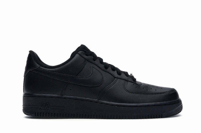 Nike Air Force 1 Triple Black Break Pace